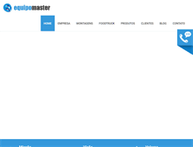 Tablet Screenshot of equipomaster.com.br